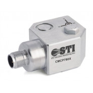CMCP 760T-TT : Accéléromètre industriel piézoélectrique 3-axes, sortie latérale