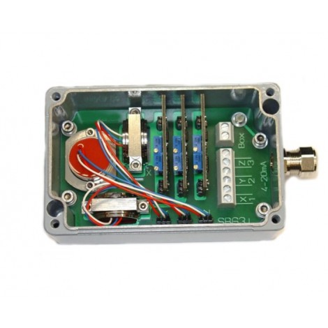 SM3i: Sensor box (3-axis accelrerometer) - Output signal 4-20mA