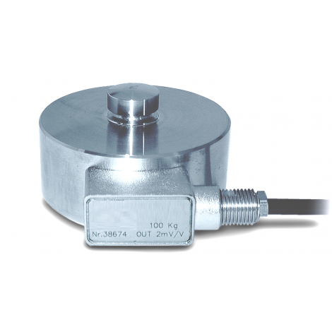 SM-C2S : High capacity Compression Load Button Load Cell up to 200T.