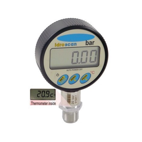 SM-IDROSCAN :  Digital manometer From 1, ..., 2000 bar, DATALOGGER and temperature