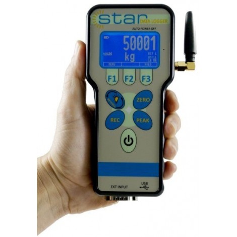 SM-WISTAR : Digital wireless Hand Held Display and datalogger (USB output)