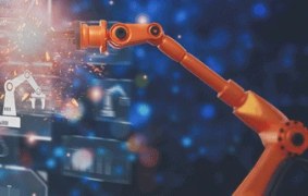 Bras robotisé industriel