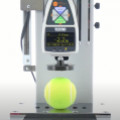 Repulsion force measuring of a tennis ball